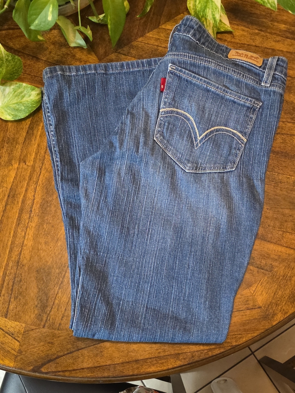 Levi's Blue Denim Jeans - Bootcut